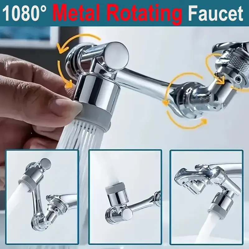 Rotatable Faucet Water Head