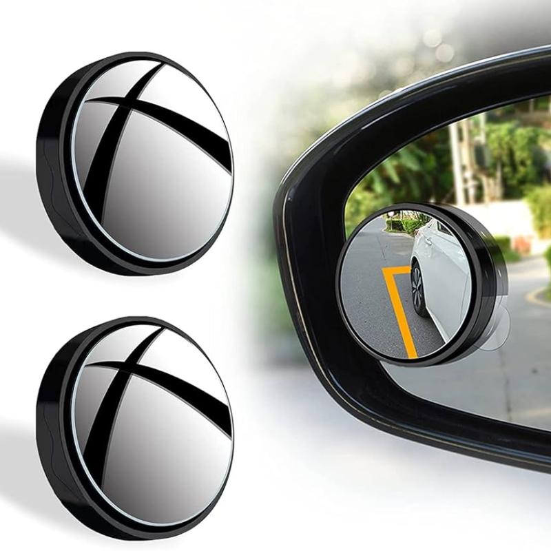 2Pcs Right & Left Car Side Rearview Mirror