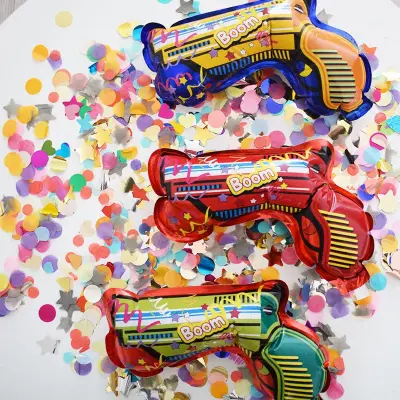 Gun Shaped Handy Party Popper