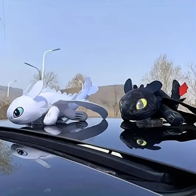 Toothless Dragon Cartoon Pillow Car Deco