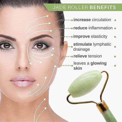 Flawless Stone Facial Roller & Massager With Guasha