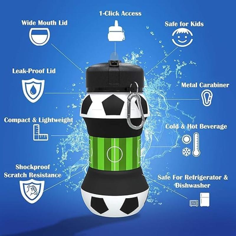 Football Water Bottle