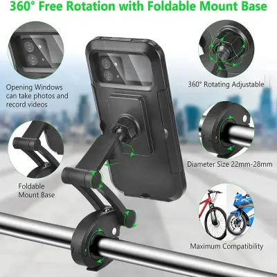 Helmet Mobile Phone Holder Universal Bicycle