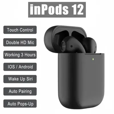 Inpods 12 (i12) Wireless Bluetooth 5.0 Headset