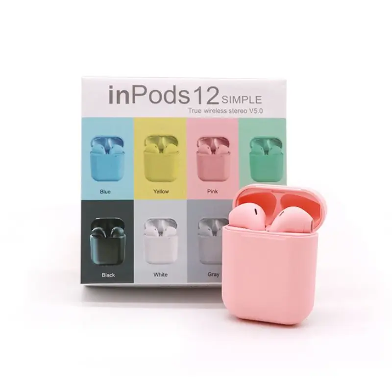 Inpods 12 (i12) Wireless Bluetooth 5.0 Headset
