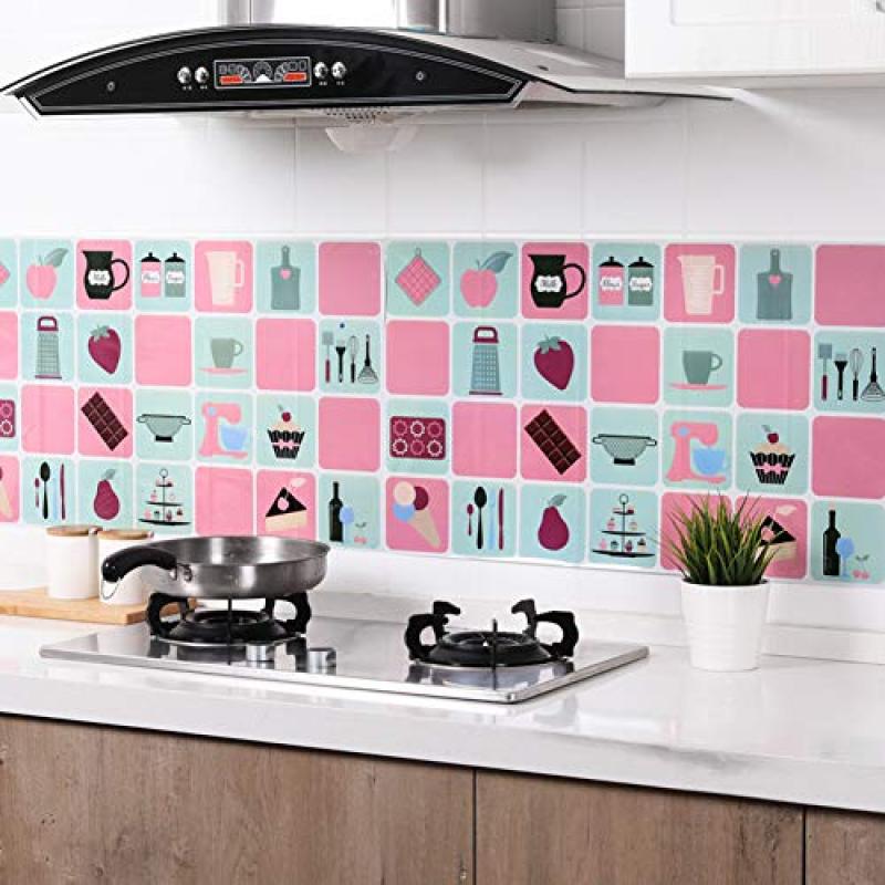 Kitchen Oil Sticker Heat Proof Aluminum Foil
