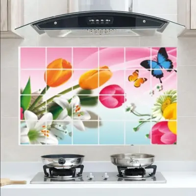 Kitchen Oil Sticker Heat Proof Aluminum Foil