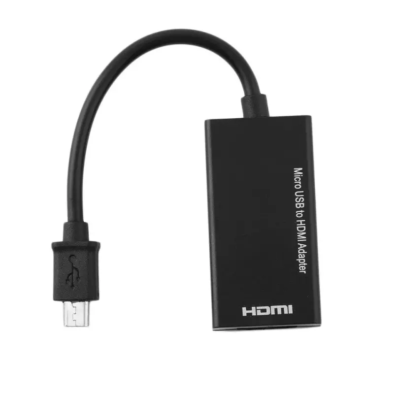 Microusb To HDMI TV Cable With USB Charging