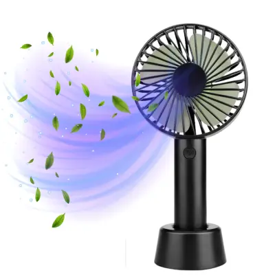 Mini Usb Hand & Stand Fan Rechargeable