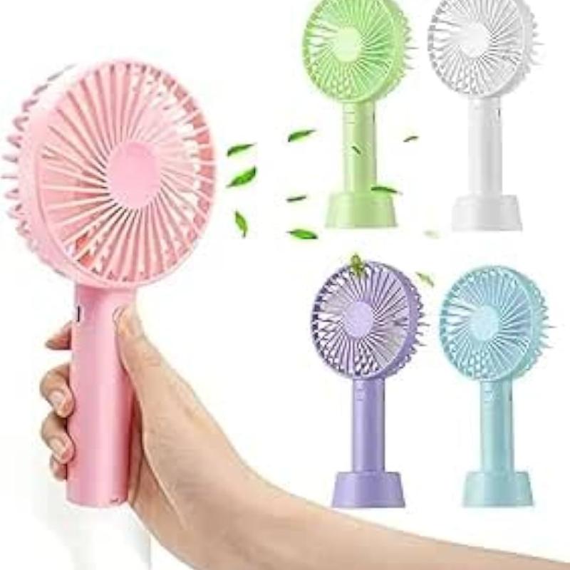 Mini Usb Hand & Stand Fan Rechargeable
