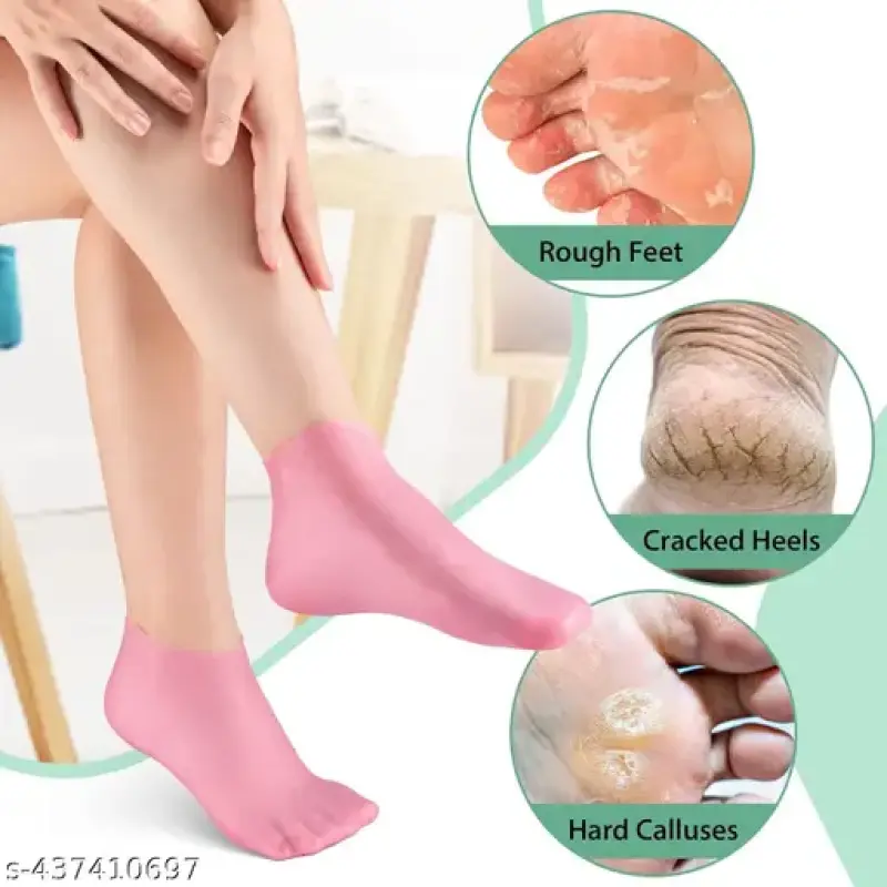 Moisturizing Silicone Socks Gloves Grip Gel