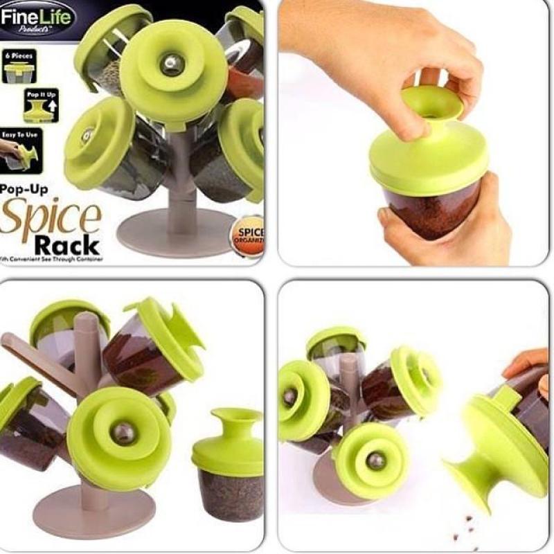 Popup Spice Rack