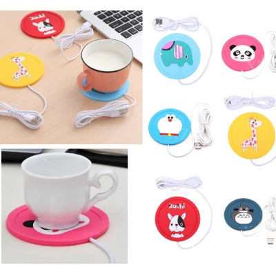 Cartoon silicone Coffee Cup Warmer USB