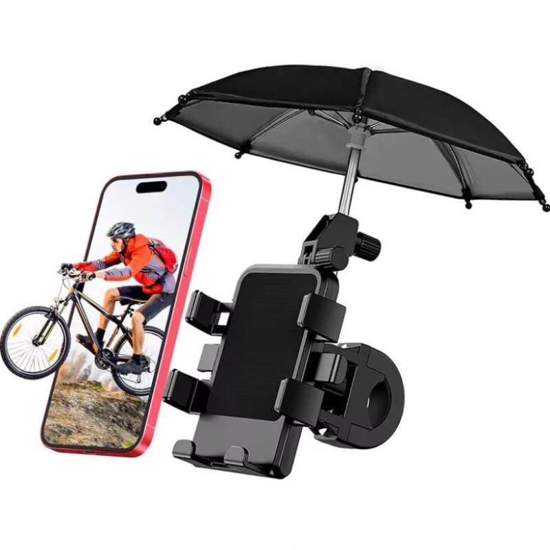 Bike & Motorcycle Phone Holder With Umbrella