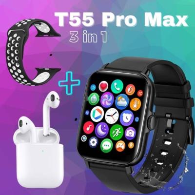 T55 Pro Max Smart Watch with Airpods