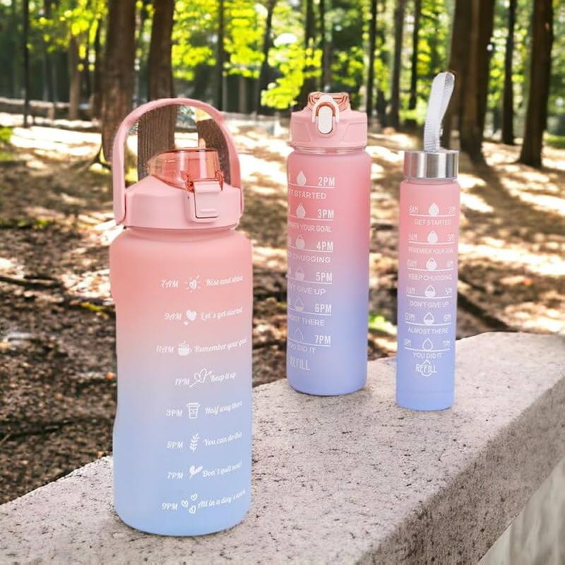 3pcs Water Bottle Set